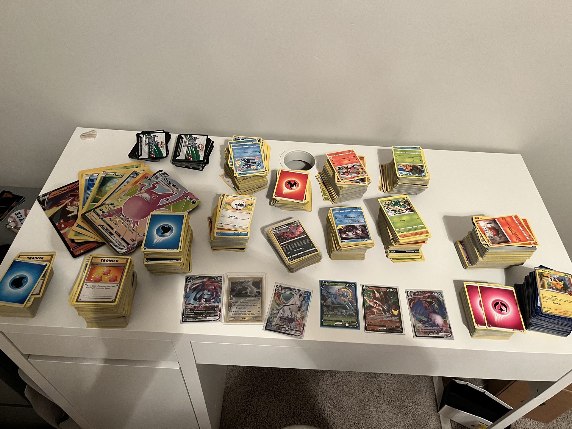 2500 Pokémon Cards Bundle Random (worth $590) Cards From 2013-2024
