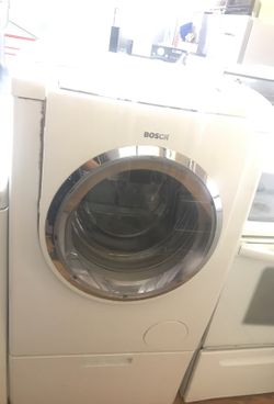 Bosch washer with storage compartment