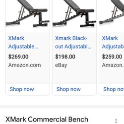 Adjustable Weight Bench Xmark 