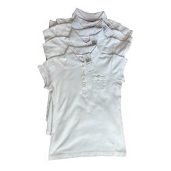Girls uniform shirts Lot Of 4 *NWT* Size Medium 8/10 | Izod | White