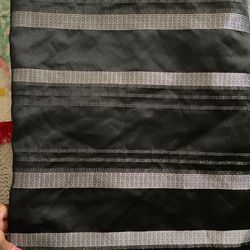 Set Of Black Out Cotton Cutains