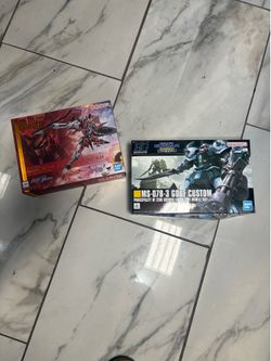 Gundam figures