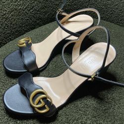 Gucci Leather Sandals