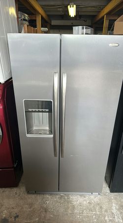 Whirlpool Stainless Side by Side Fridge