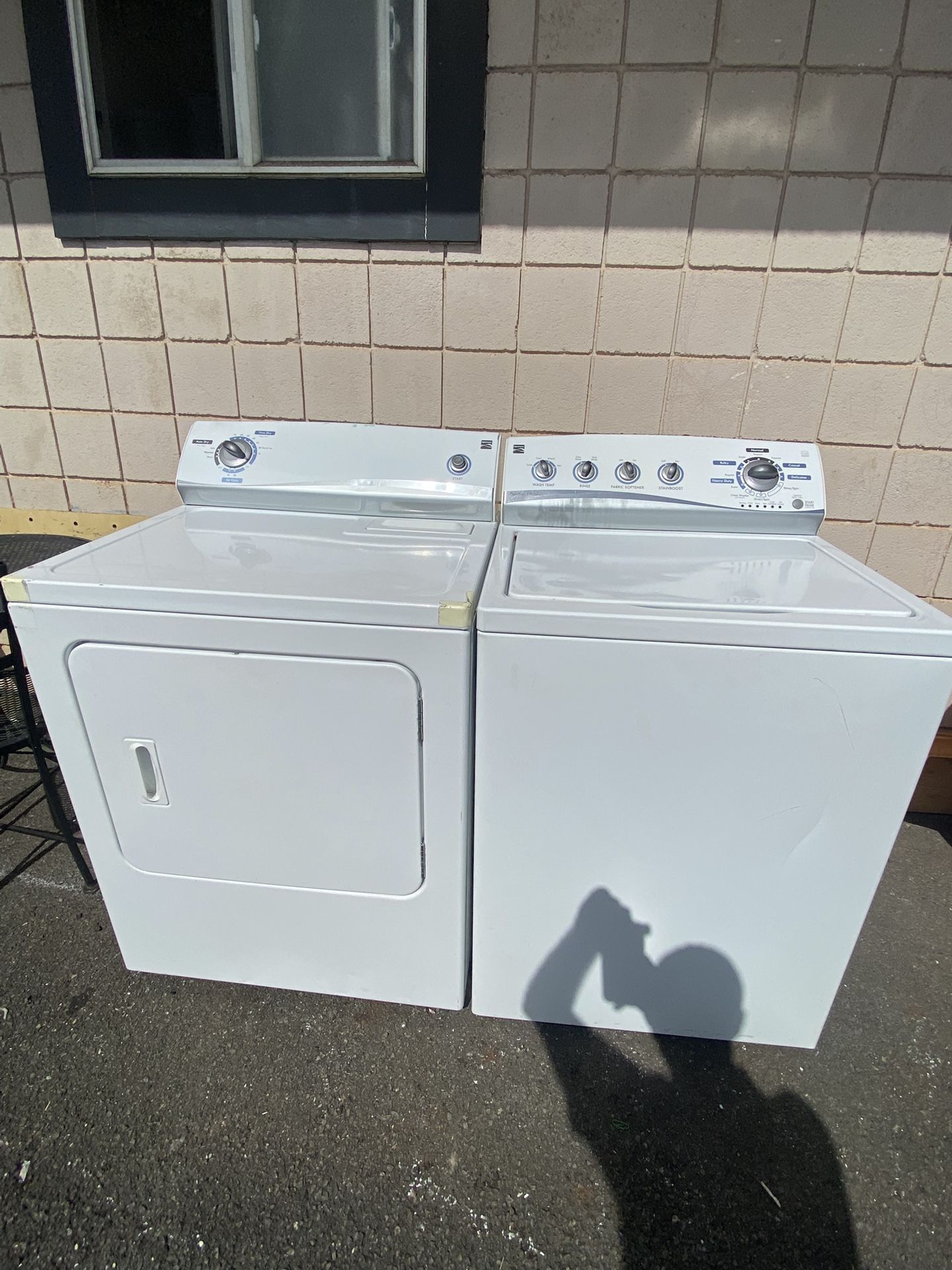 Delivered Kenmore Washer And Dryer And Excellent Condition