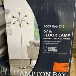 Hampton Bay 67in Floor Lamp 