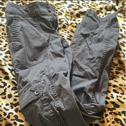 Grey Hollister cargo pants