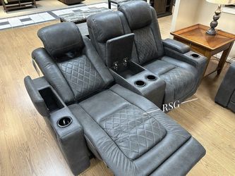 Flyne Dyme Power Reclining Sofa Power Reclining Loveseat Power Recliner Color Options Only $39 Down Payment 👉 PLEASE ASK FOR JON GREEN WHEN YOU ARRIV