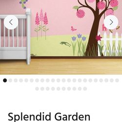 Girls Garden Stencil Kit 