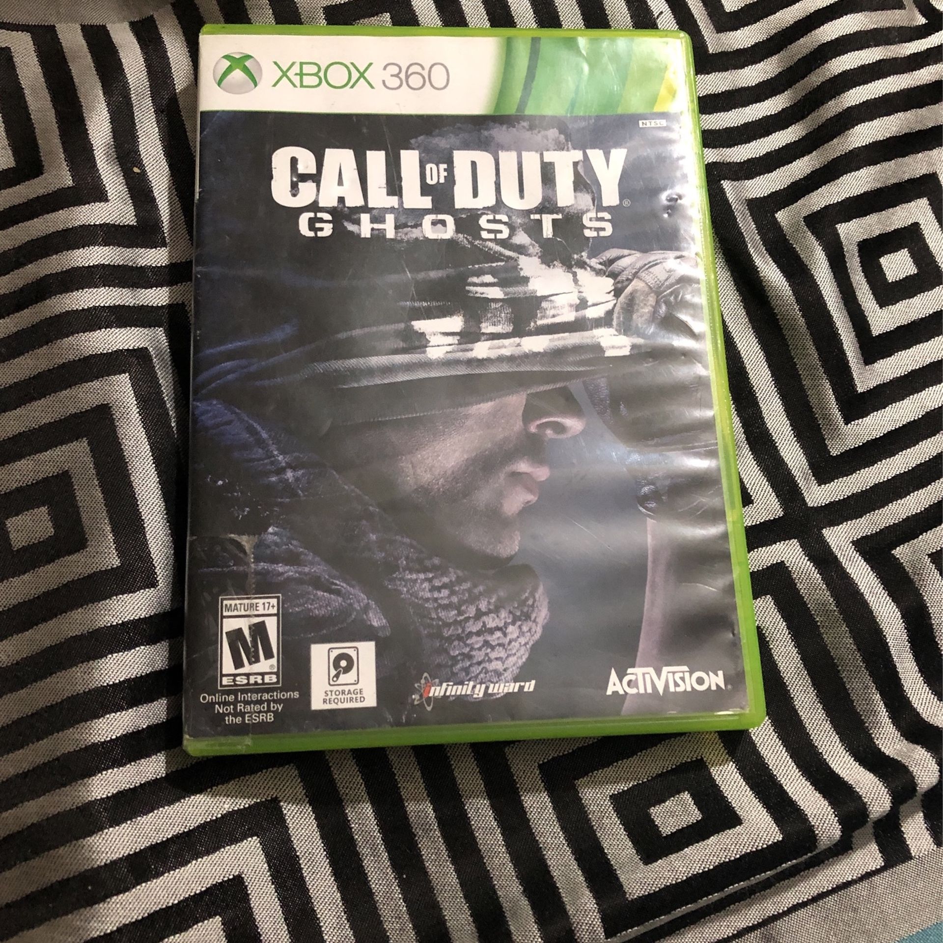 Xbox 360 Call Of Duty Ghosts