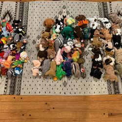 Vintage Beanie Babies and Teeni Beanie Babies