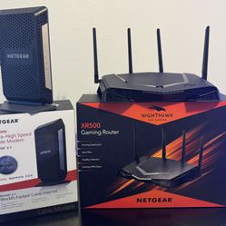 Netgear Gaming Modem & Router