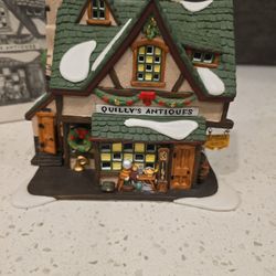 Dickens Village Series QUILLY'S ANTIQUES by Department 56