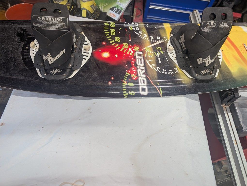 O'brien Custom 135 Wakeboard With Bindings