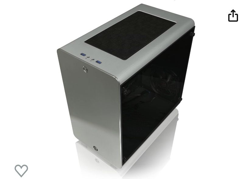 RAIJINTEK THETIS Mid-Tower Computer Case (Silver)