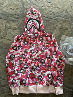 Bape X Hello Kitty Hoodie Full Zip