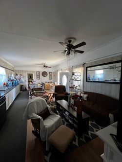 I’m looking to trade or sell 10+ acres of land with a house FULLY FURNISHED 2 bedroom/2bath was built in 2017