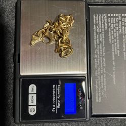 Gold Link Bracelet 