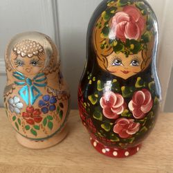 2 Russian Nesting Dolls -$20 Each