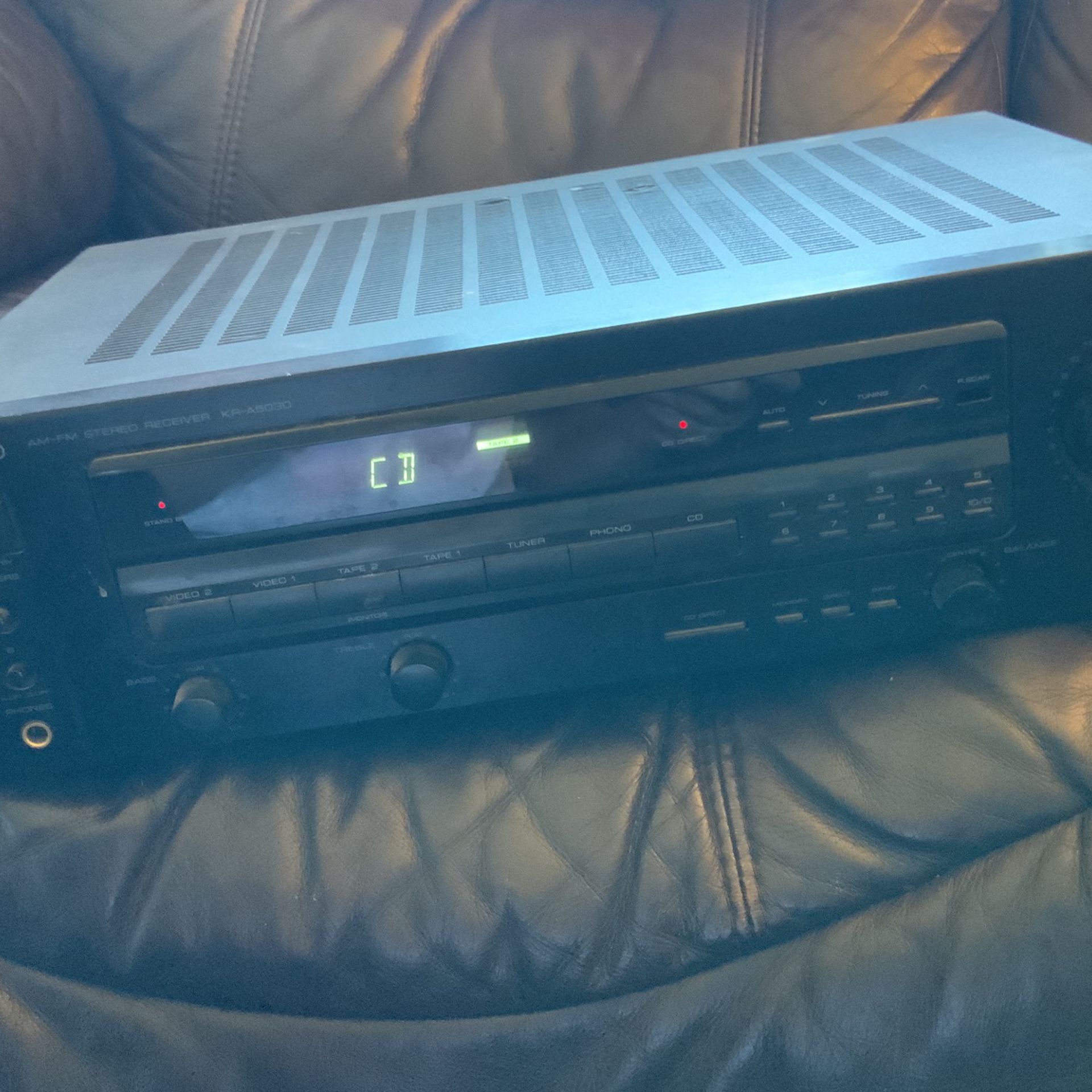 Kenwood Am-fm Stereo Receiver Kr A5030