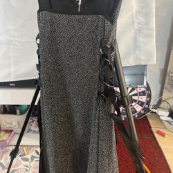 Glittery Sleeveless Dress