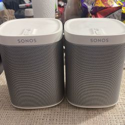 Sonos play 1 bluetooth speakers 