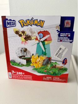 MEGA Pokémon Countryside Windmill Building Set – New