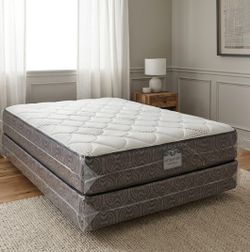 Queen Size MATTRESS ORTHOPEDIC WITH BOX SPRING SET NEW MATTRESS 