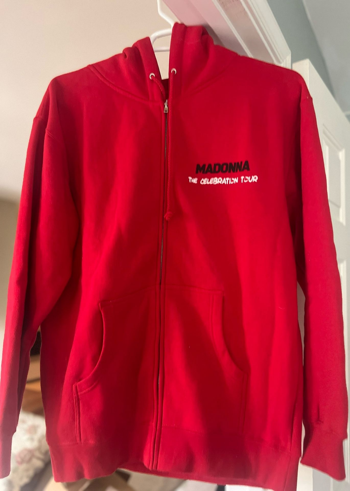 Madonna Souvenir Celebration Tour Zip Up Hoodie