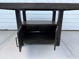 Kitchen table with bench no chairs