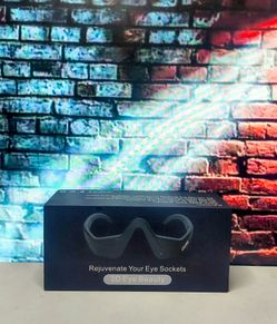 UTK Under Eye Red Light Therapy Device, 630nm Red Light Glasses, Rechargeable & 39g Ultra-Light, Gift for Women and Men