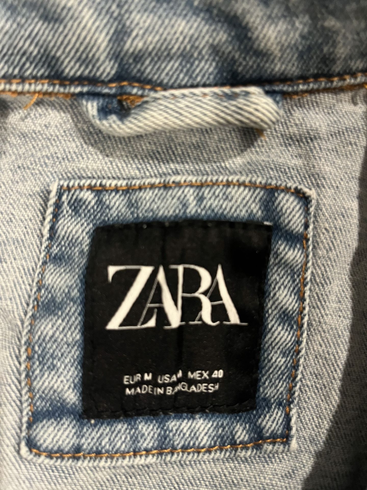 Zara For Men’s Jean Jacket Size M $30