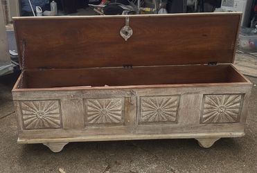 Cedar Wood Chest Storage Box 
