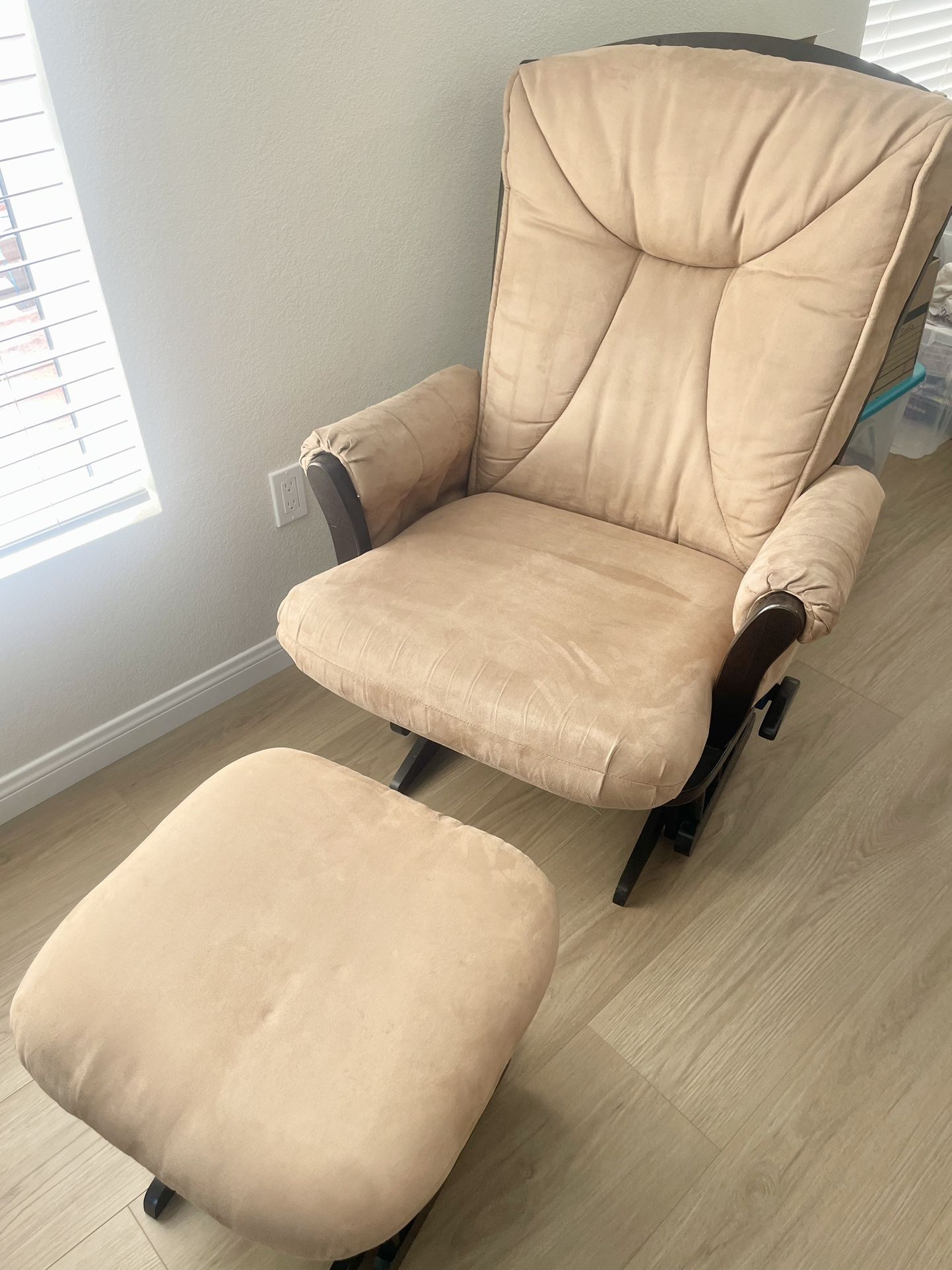 Dutailier Glider and Ottoman