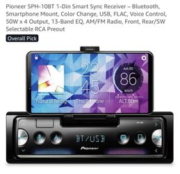 Pioneer Smartphone Receiver SPH 10BT