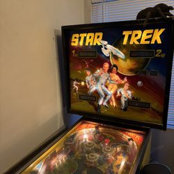 Star Trek 1979 Bally Pinball Machine As Is