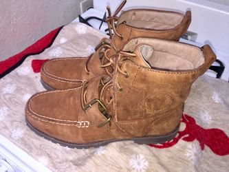 Ralph Lauren polo boots sz 8.5