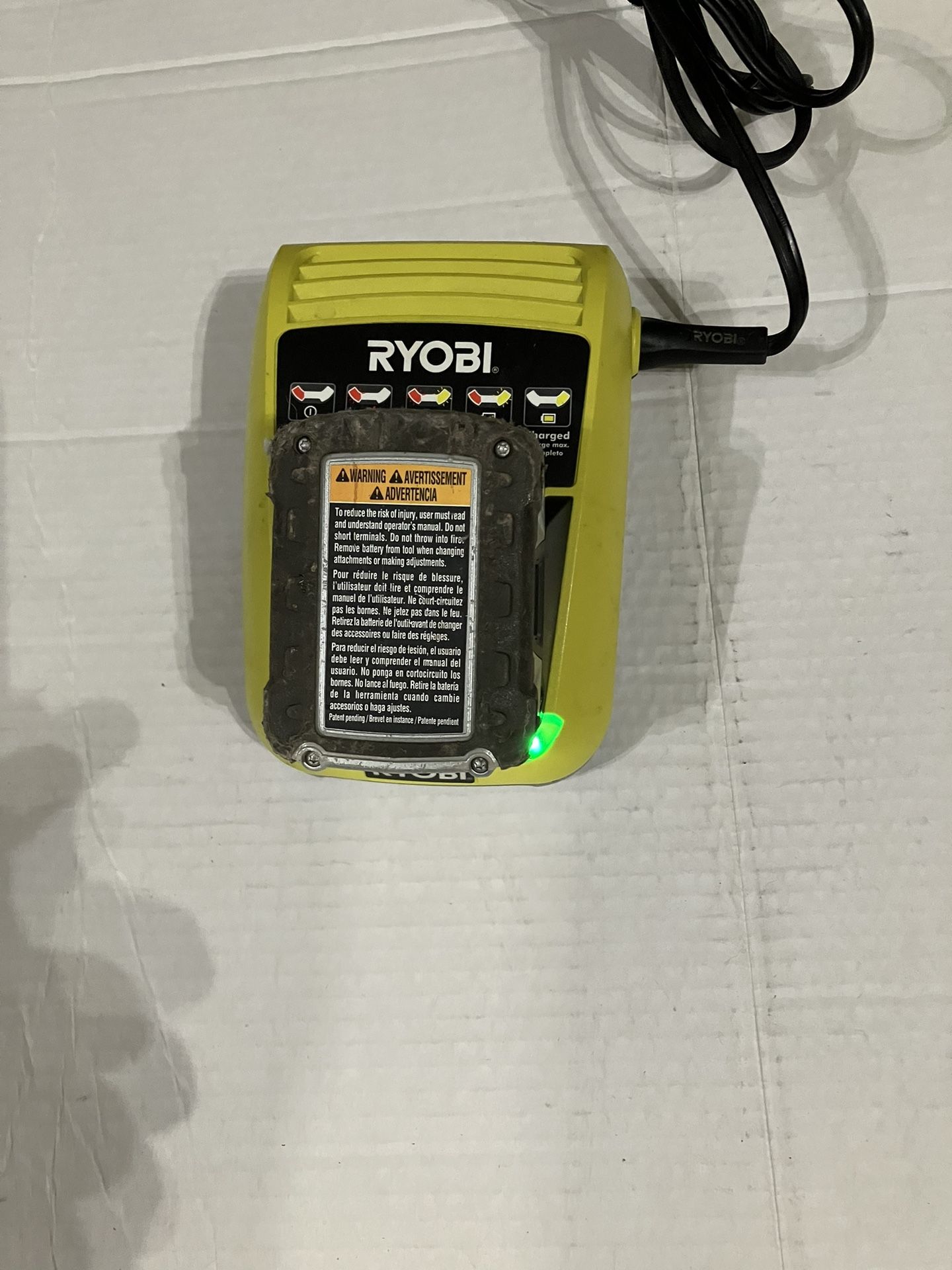 Ryobi  12 Volt Lithium Battery And Charger