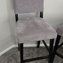 Grey Bar Stools