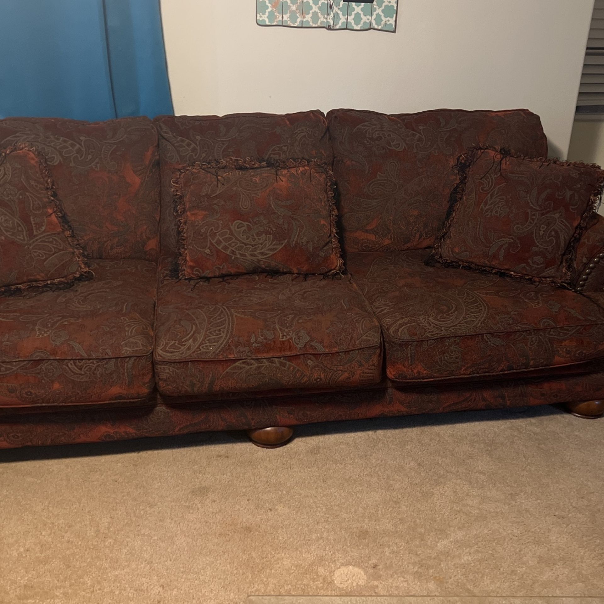 3 Piece Set Of Red Couches for Sale in Edinburg, TX OfferUp