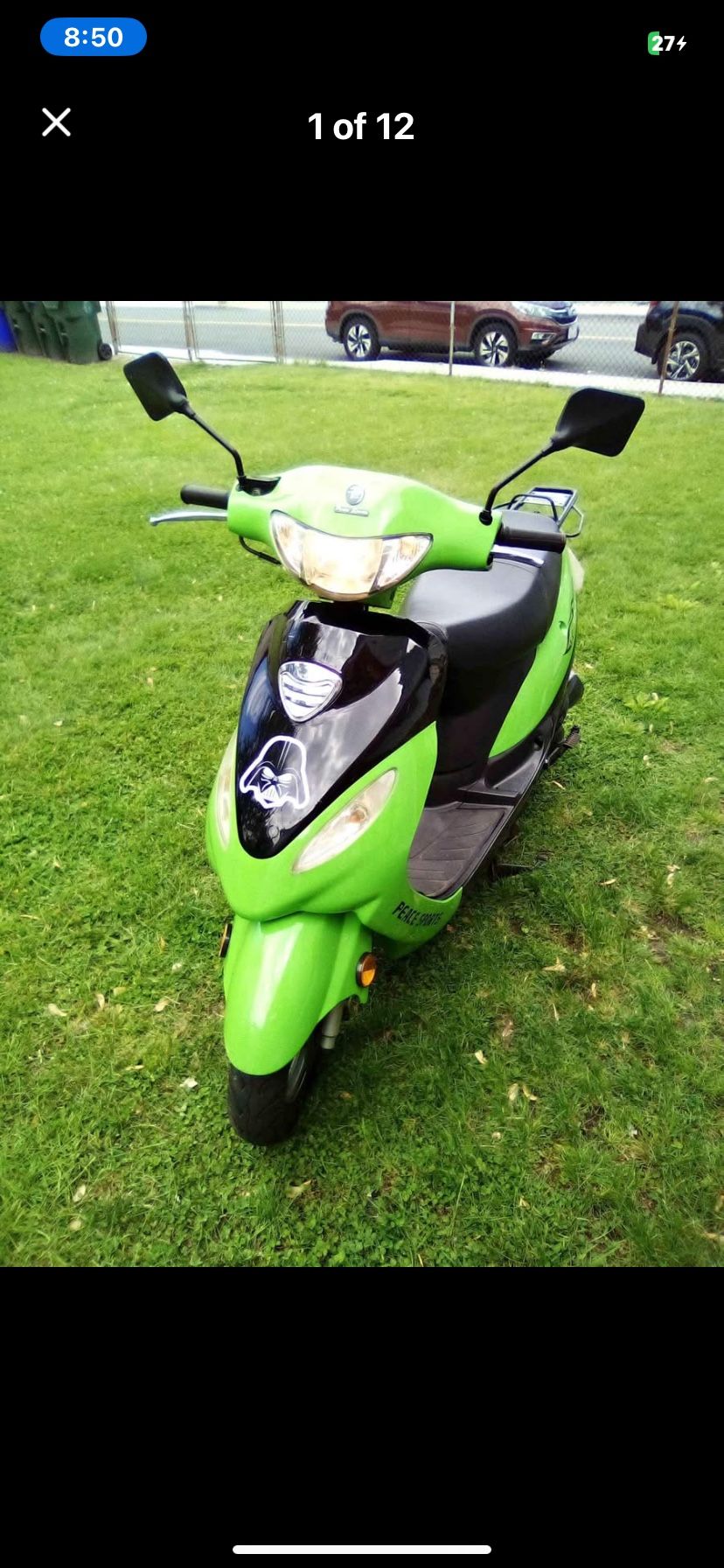 2016 Peace Sport 50cc Moped