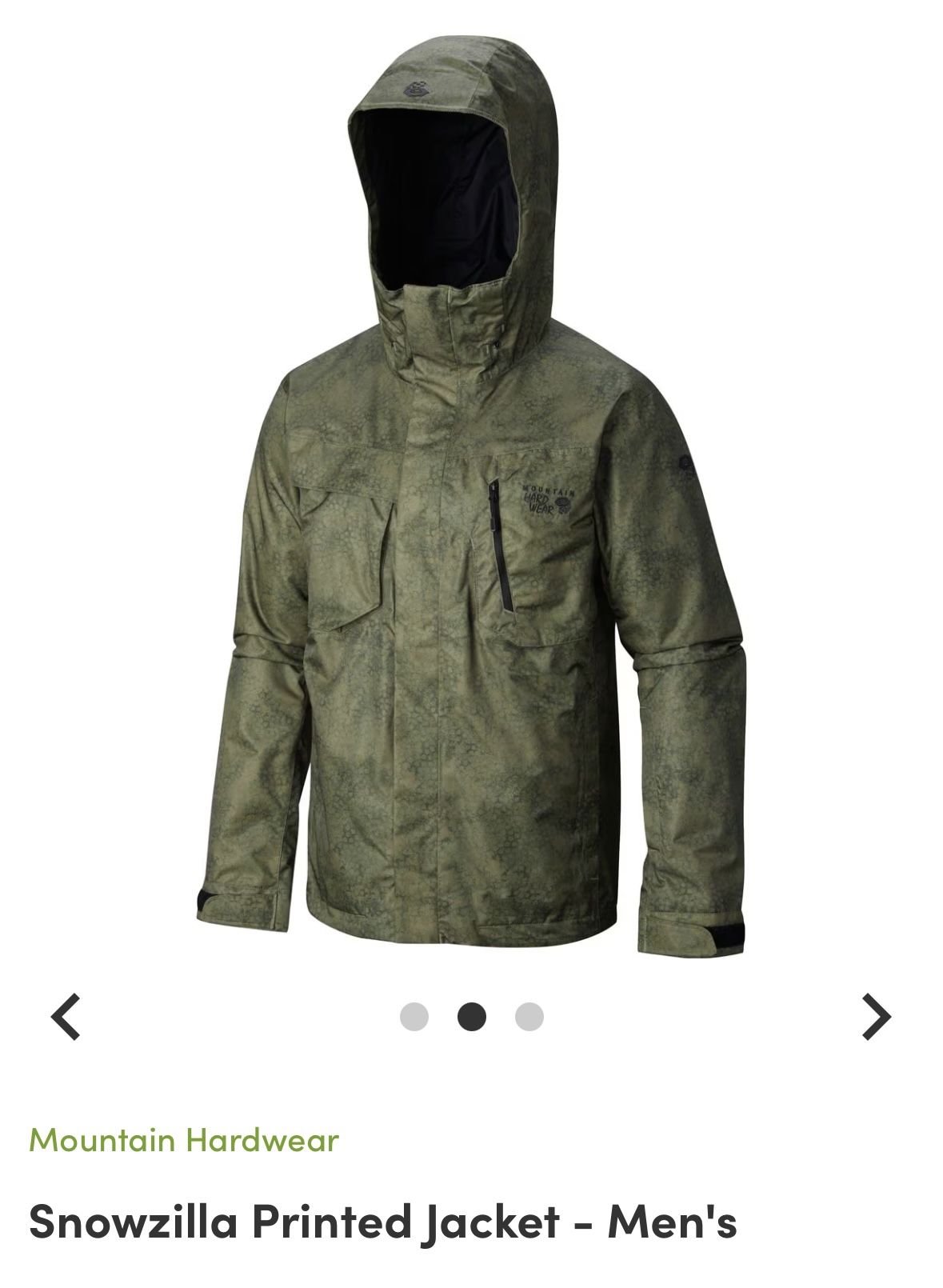 Mountain Hardwear Ski/Snow Jacket