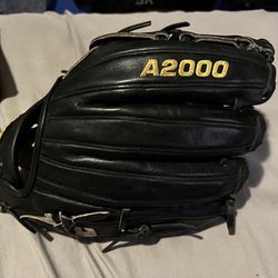 Wilson A2000 Ck22 Model, Lefty, 11.75 Glove Size With Leather Care Kit 