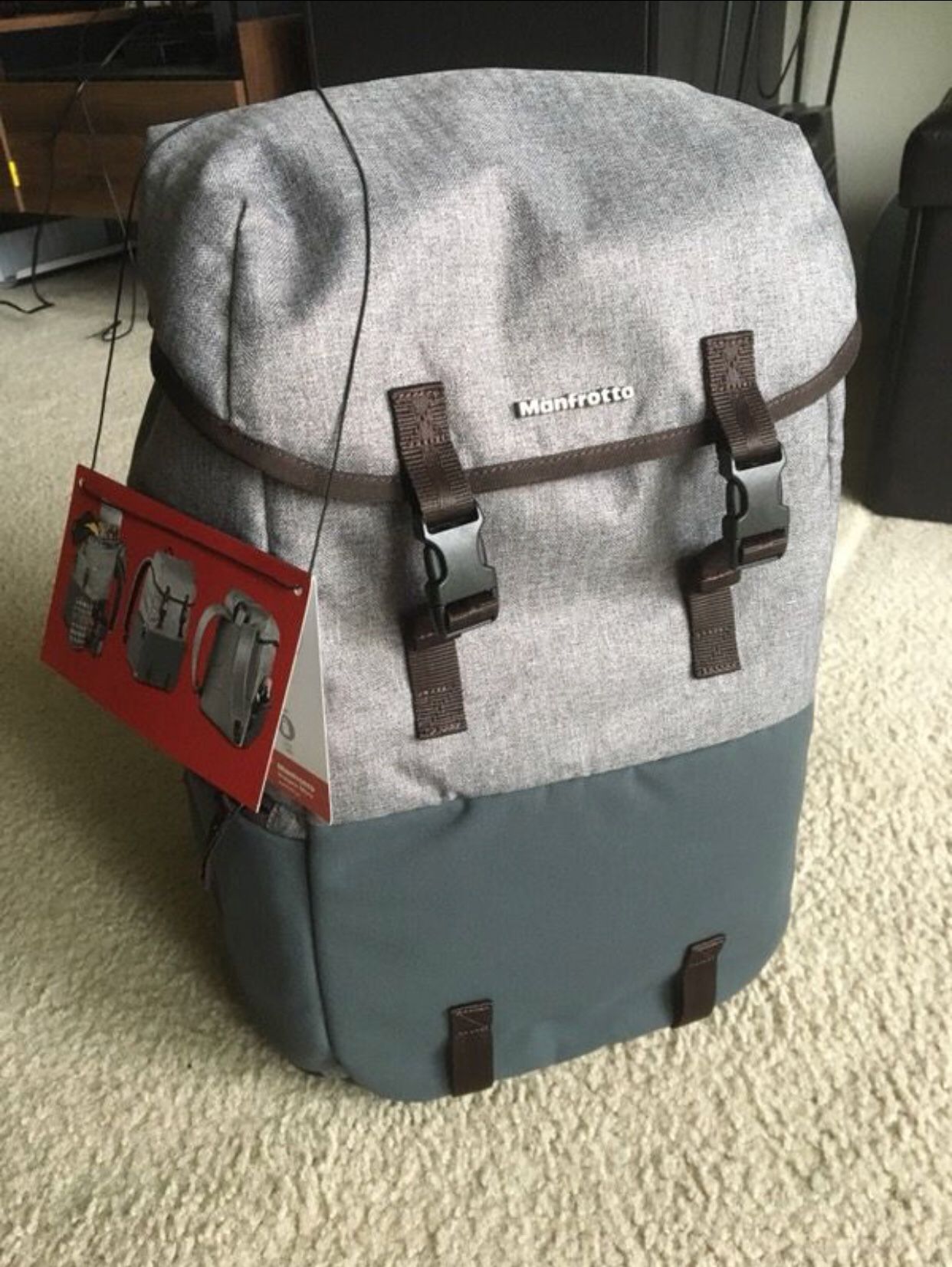 Manfrotto Windsor Explorer Camera and Laptop Backpack for DSLR Camera Bag - New!