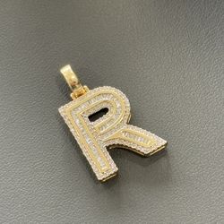 10k Gold Diamond Charm 