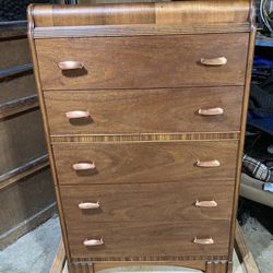 Art Deco Waterfall Dresser