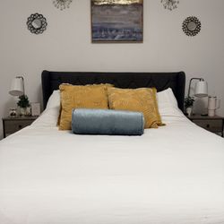 Bed Frame and Side Tables 