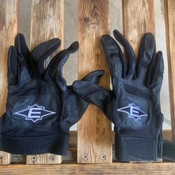 Men’s Boys Easton Baseball Batting Gloves Black