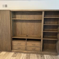  Beautiful Solid Wood Wall Unit (OBO)