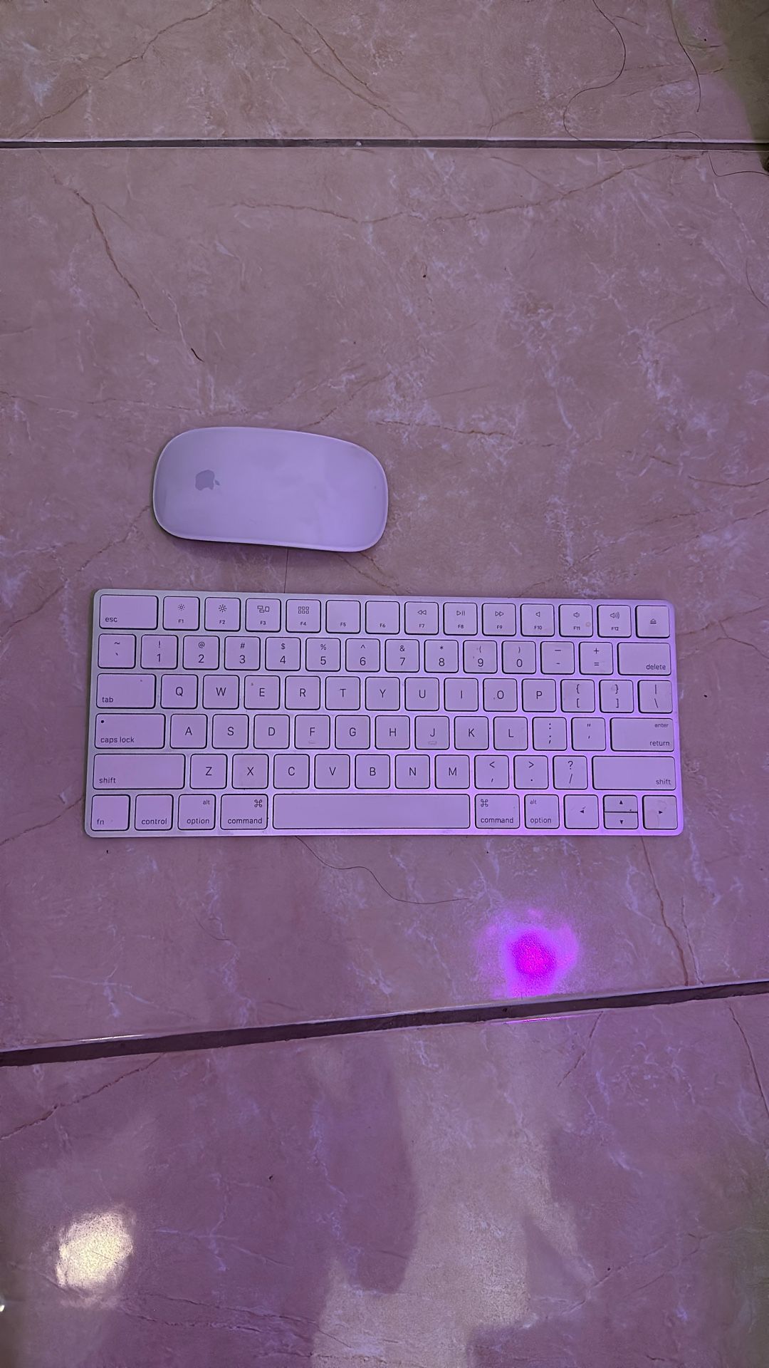 2012 iMac keyboard and mouse